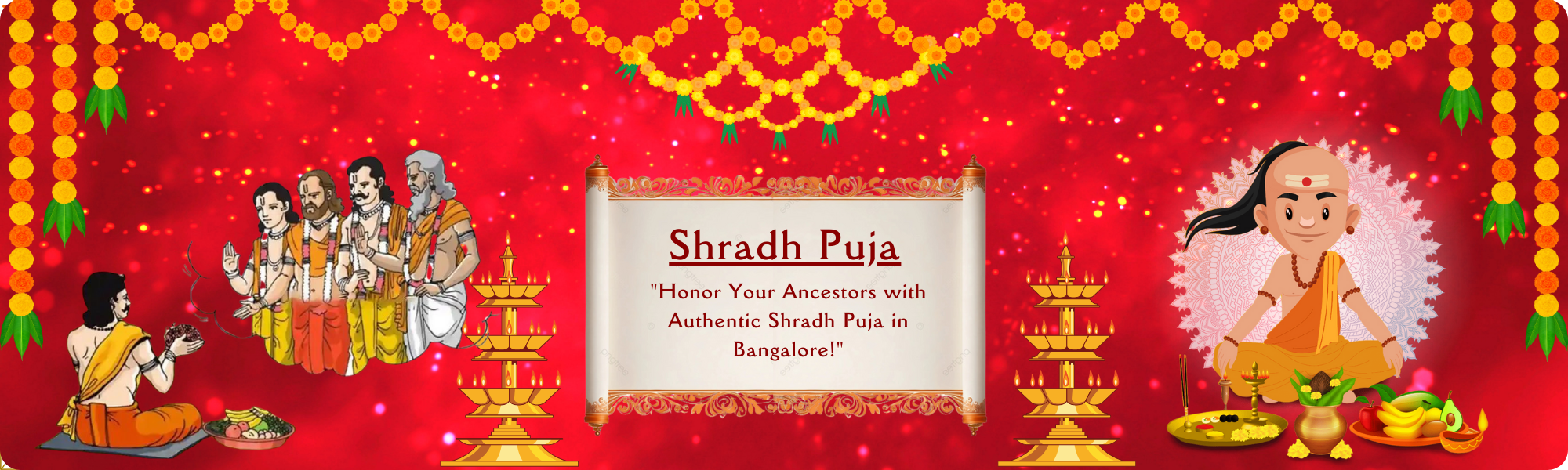 Shradh Puja in Bangalore by Hindi pandit and North Indian pandit