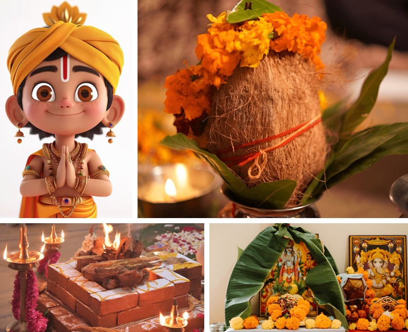 Ganesh Puja in Bangalore by Hindi pandit and North Indian pandit